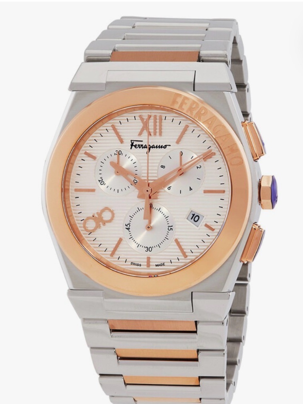 Salvatore Ferragamo Vega chronograph watch model SFMR00622
